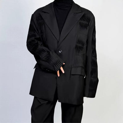 Pleated Structure Jacket【TR3365】