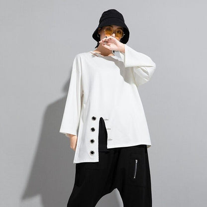 Loose Split casual Shirt【TR1277】