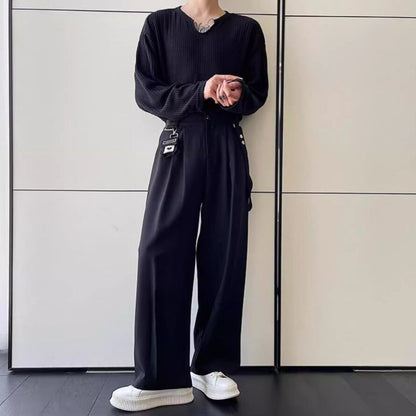 Tucked Wide Leg Pants【TR3290】