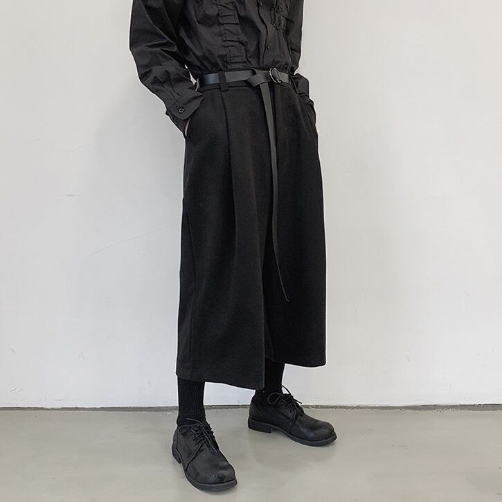 Cropped Semi-wide Pants【TR3292】