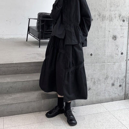 Gather Fluffily Skirt【TR3179】
