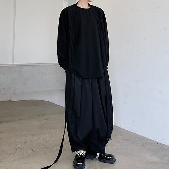 Leisurely Wide-Leg Pants【TR2489】