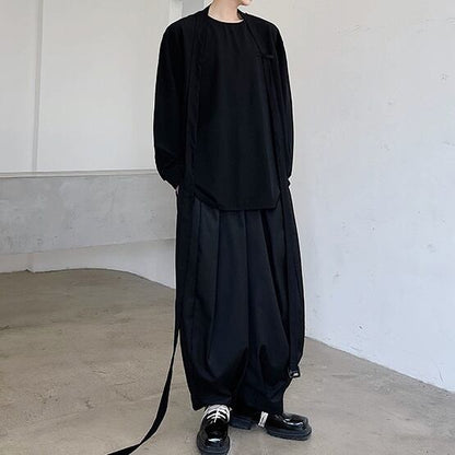 Leisurely Wide-Leg Pants【TR2489】