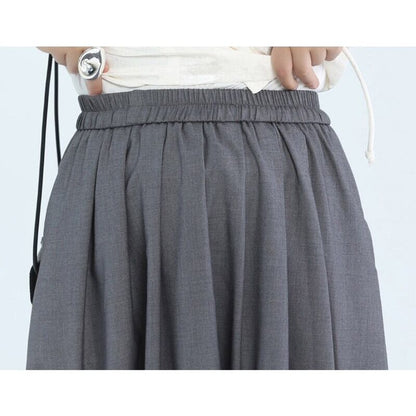 Asymmetry Drape Skirt【TR3174】