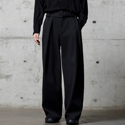 Belted High Waist Pants【TR3272】