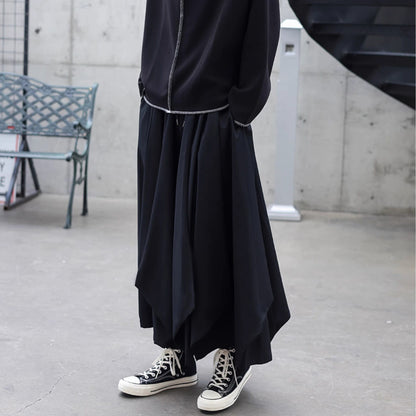 Irregular Hem Balloon Pants【TR3283】