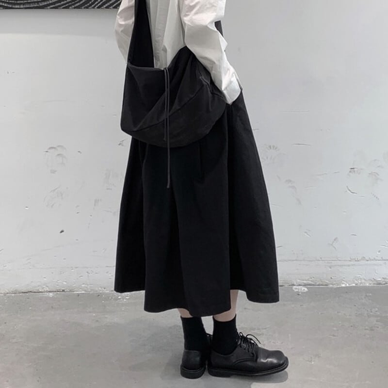 A-Line High-Waist Skirt【TR3164】