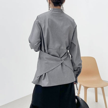 Center Fit Blouse Shirt【TR1020】
