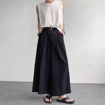 Belted Wide Pants【TR3313】