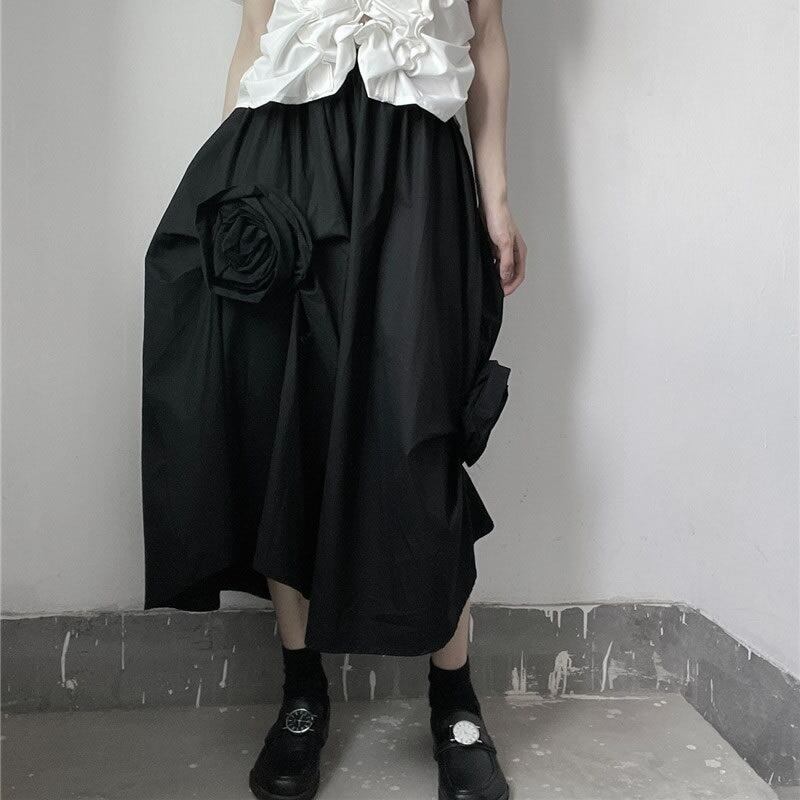 Rose Three-dimensional Volume Skirt【TR1458】