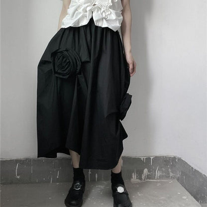 Rose Three-dimensional Volume Skirt【TR1458】
