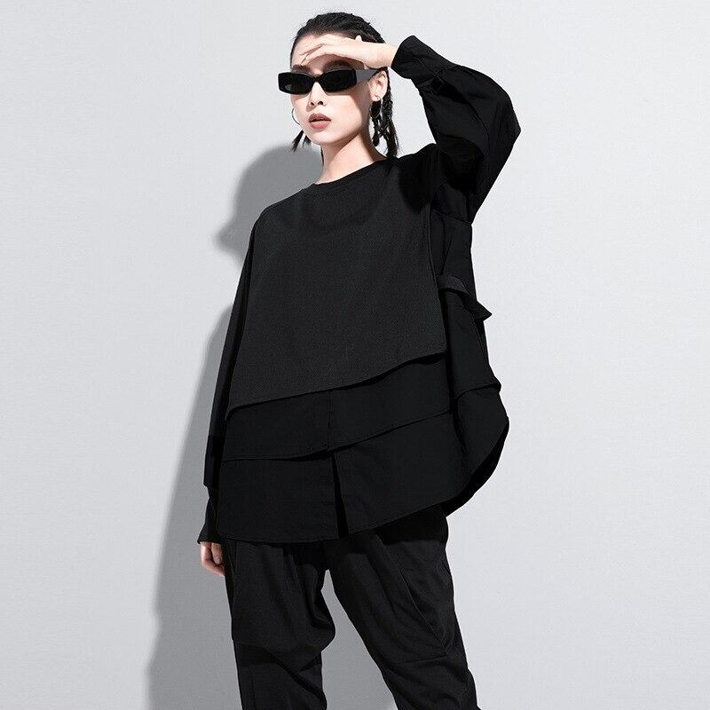 Fake Two Piece Shirt【TR1278】