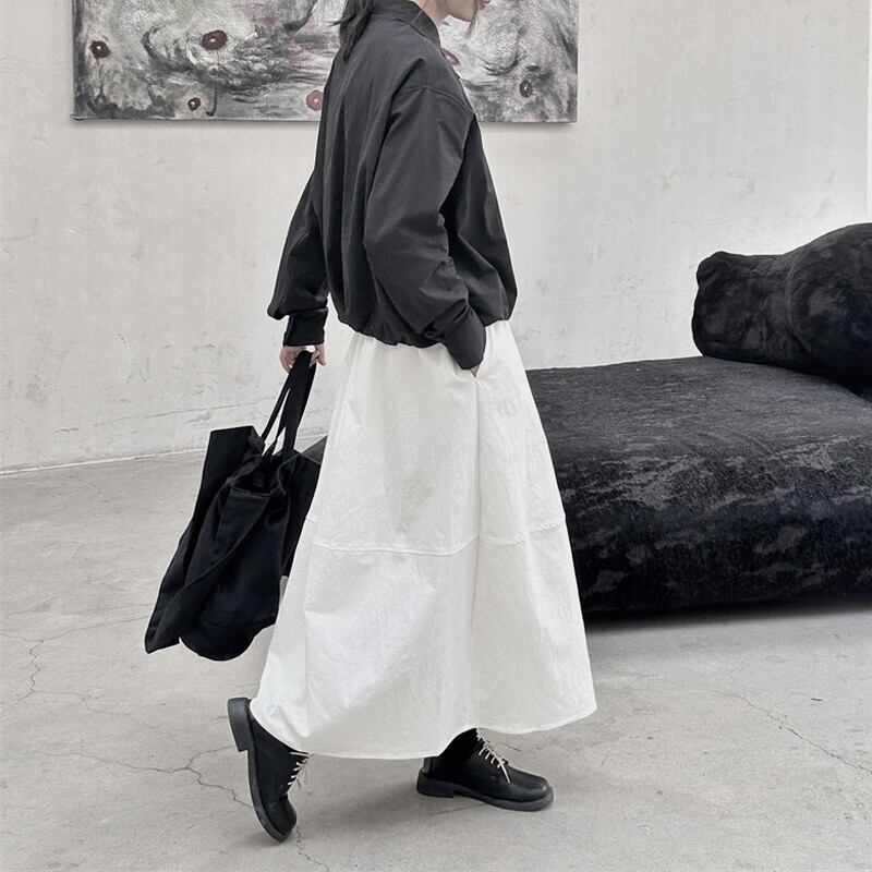 Crumply Simple Collared Shirt【TR3129】