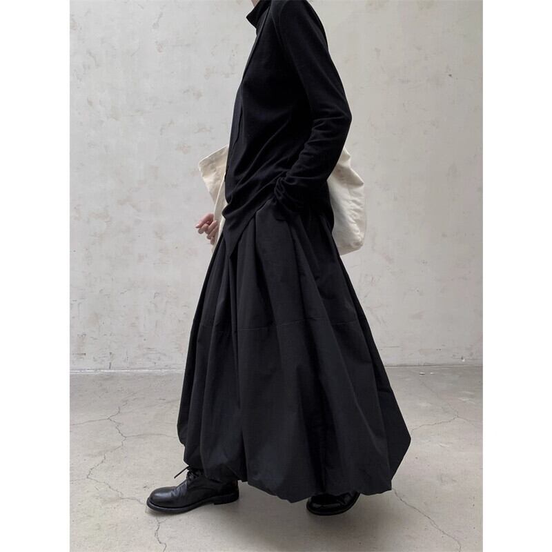 Quilting Balloon Skirt【TR3166】