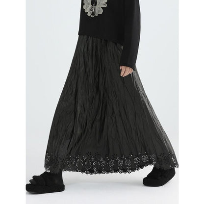 Flower Eyelet Skirt【TR3182】