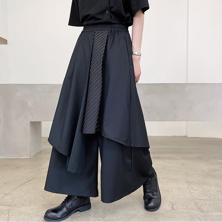 Irregular Wide Leg Pants【TR2493】