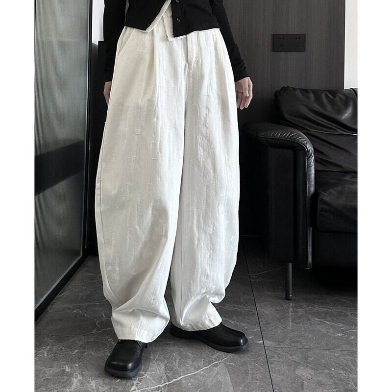 Barrel Wide-Leg Pants【TR3200】