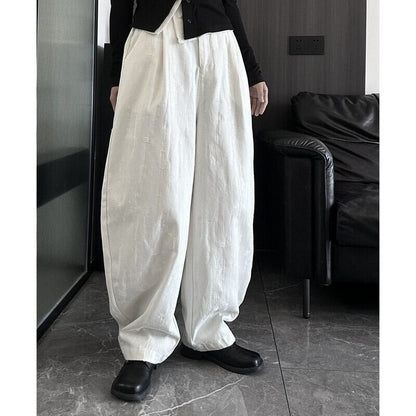 Barrel Wide-Leg Pants【TR3200】