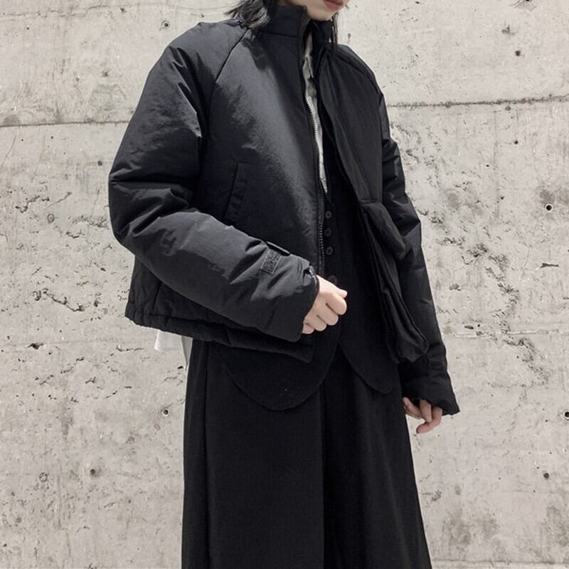 Simple Stand-Collar Jacket【TR3254】