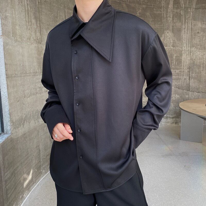Nichi-botton Asyme Shirt【TR1446】