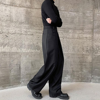 Layered Waist Wide Pants【TR3304】
