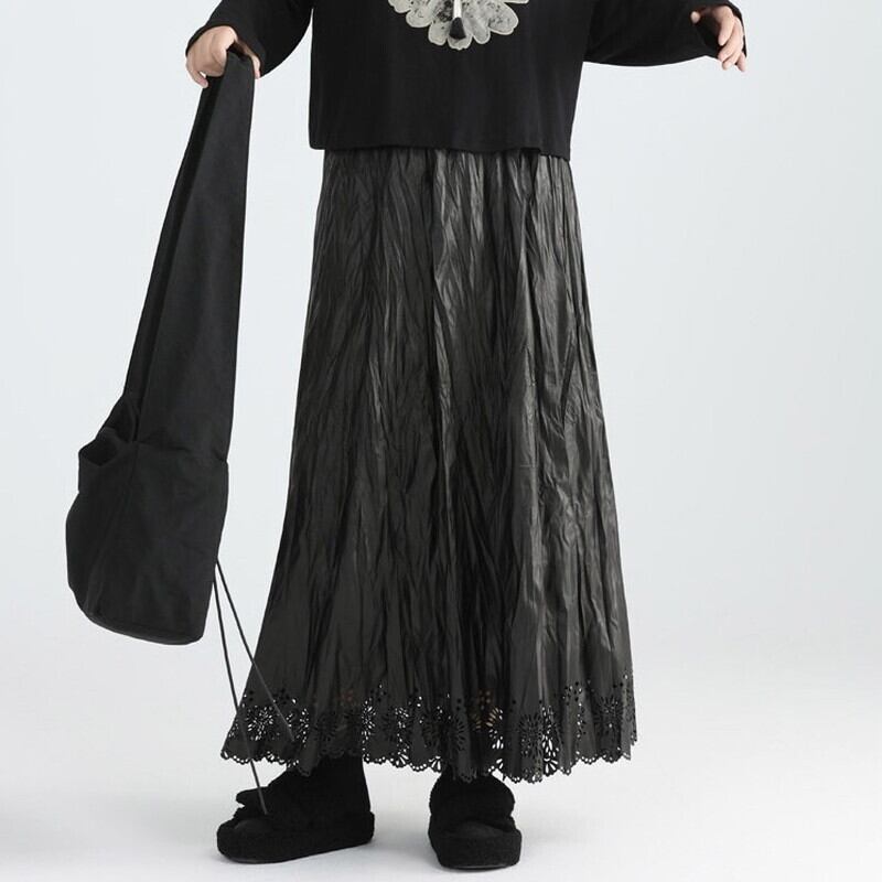 Flower Eyelet Skirt【TR3182】