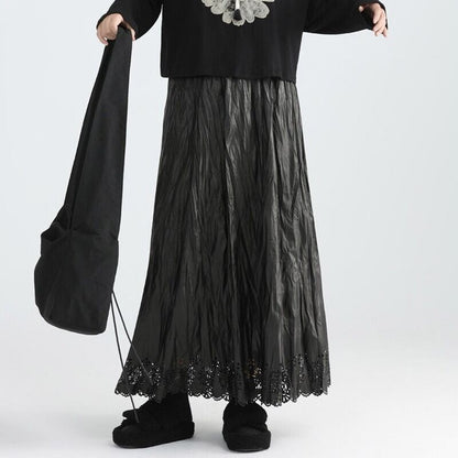 Flower Eyelet Skirt【TR3182】