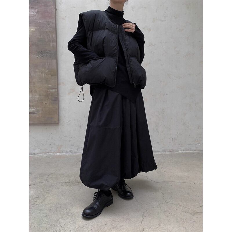 Quilting Balloon Skirt【TR3166】