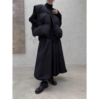 Quilting Balloon Skirt【TR3166】