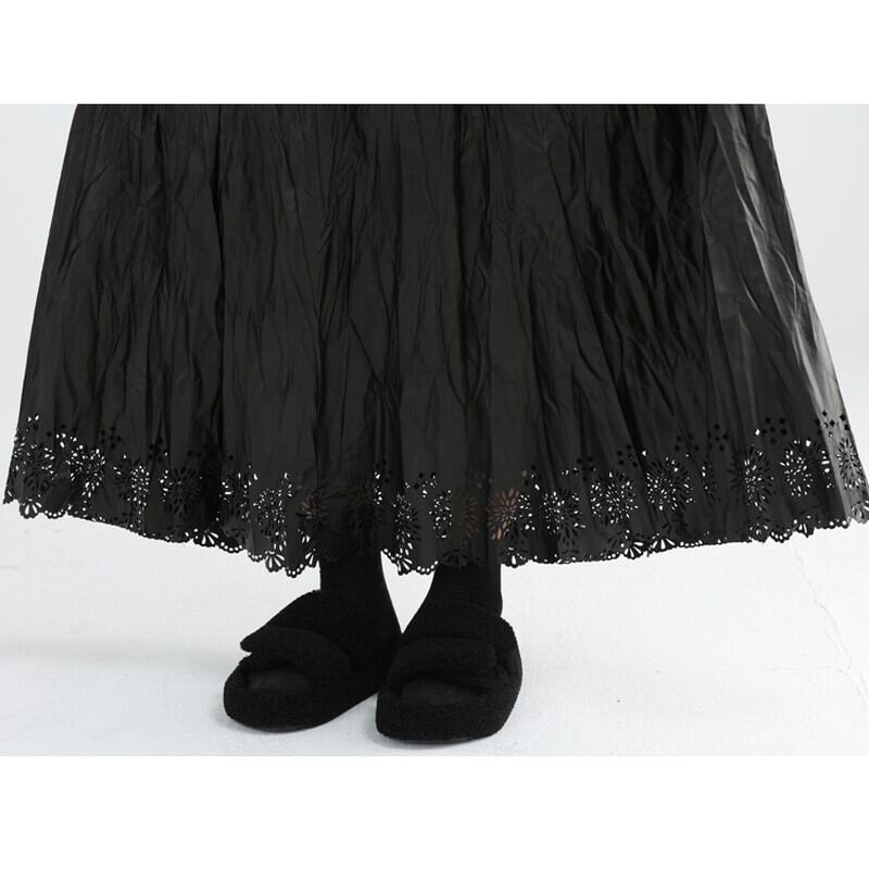 Flower Eyelet Skirt【TR3182】