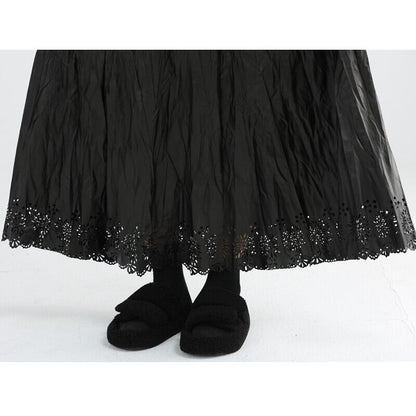 Flower Eyelet Skirt【TR3182】