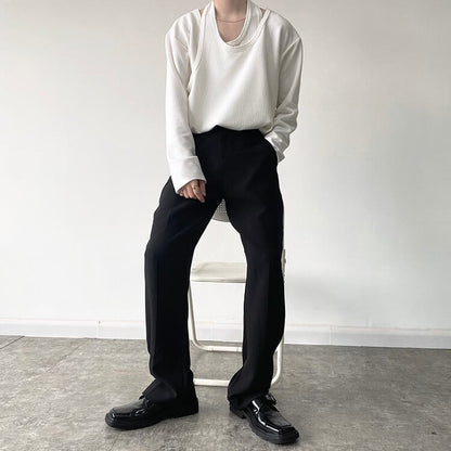Layered Nichi Cutsew Shirt【TR1442】