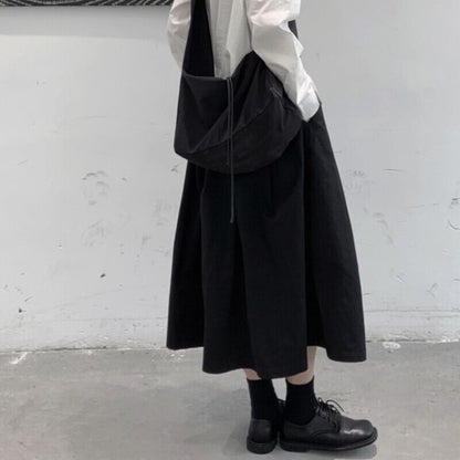 A-Line High-Waist Skirt【TR3164】