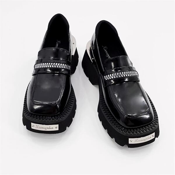 Leather Loafers Shoes【TR3393】