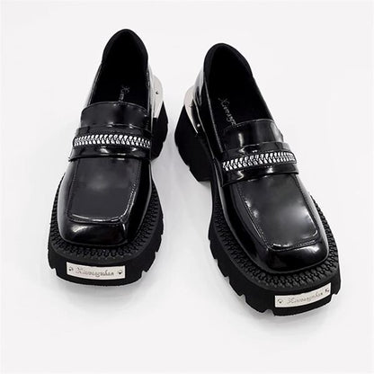 Leather Loafers Shoes【TR3393】