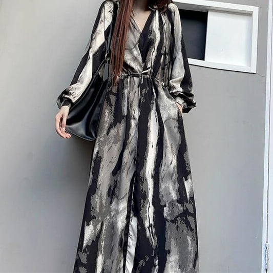 Tie Dye All-in-one Dress【TR3084】