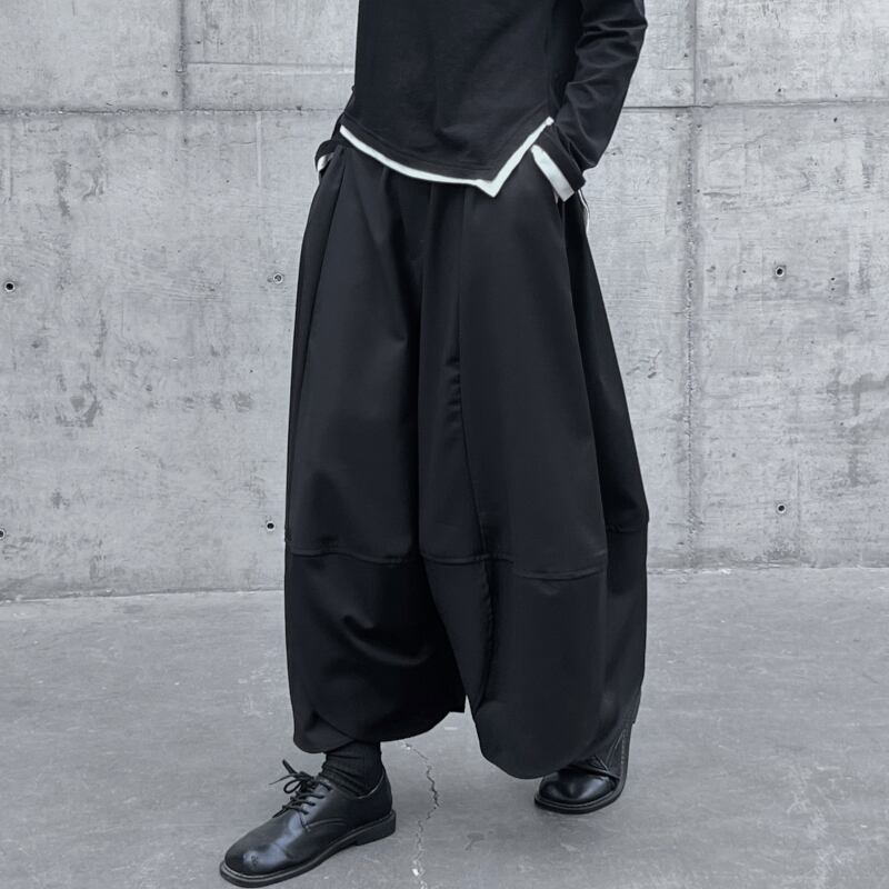 Barrel Drawstring Pants【TR3203】