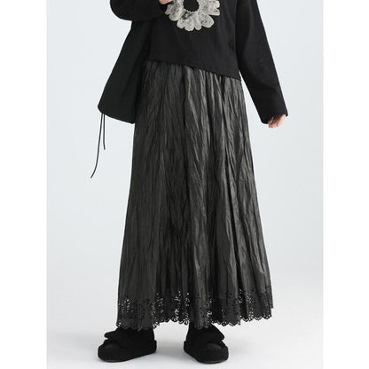 Flower Eyelet Skirt【TR3182】