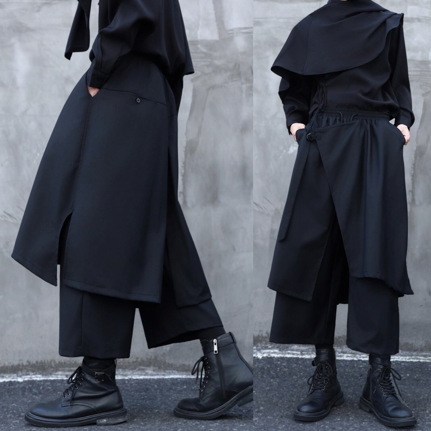 Wrap Design Ankle Pants【TR3308】