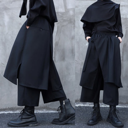 Wrap Design Ankle Pants【TR3308】