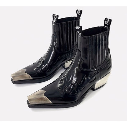 Pointed Toe Chelsea Boots【TR3387】
