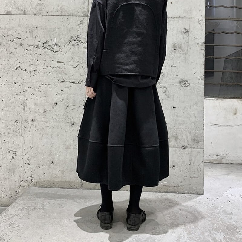 Fluffily A-Line Skirt【TR3157】