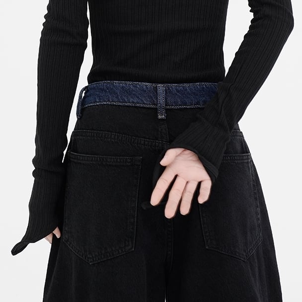 〈Unisex〉Wide Loose Straight Pants【TR1325】