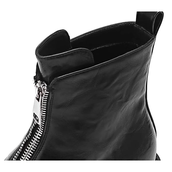 Front Zipper Martin Boots【TR3385】