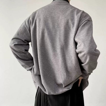 Asymmetric Button Jacket【TR3346】
