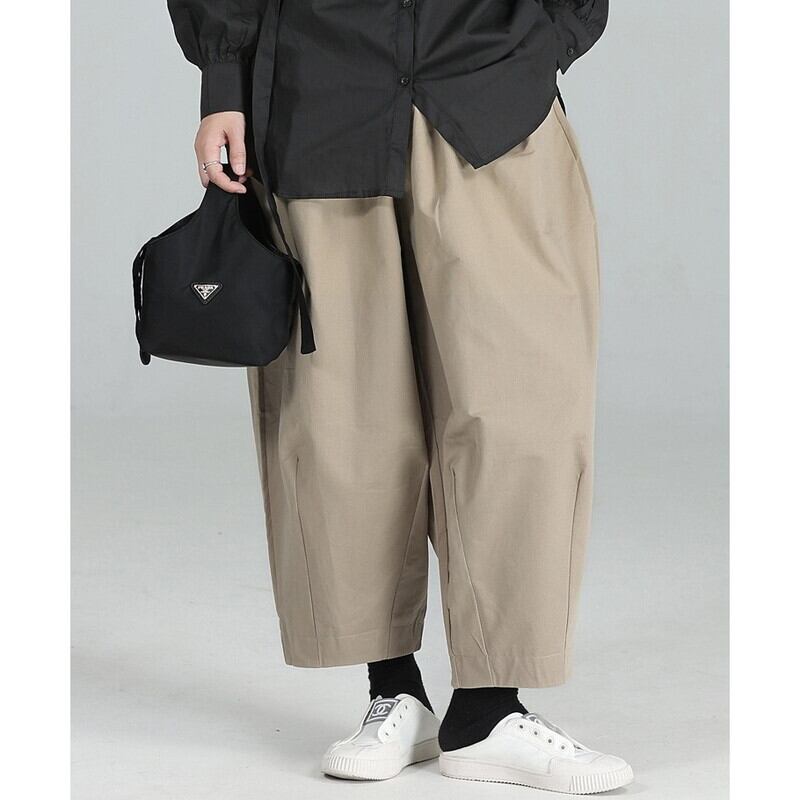Barrel Plain Pants【TR3199】