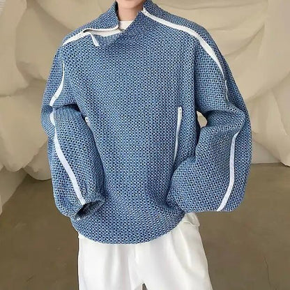 Double Cleavage Loose Shirt【TR2490】