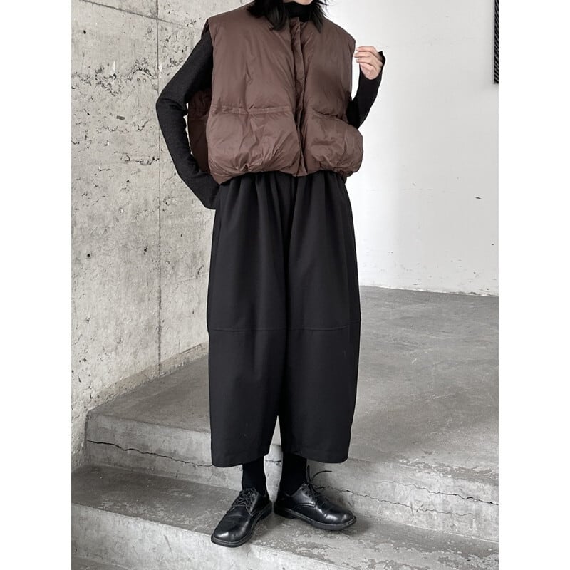 Quilting Balloon Jacket Vest【TR3237】