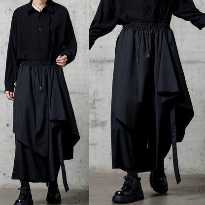 Multi-layer Design Skirt Pants【TR3301】