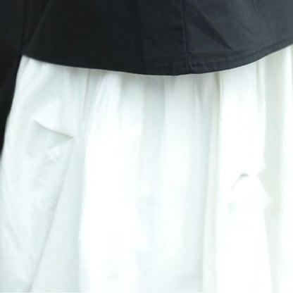 Asymmetry Gather Flare Skirt【TR3168】